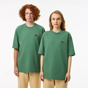 Футболка Lacoste OVERSIZED Unisex из органического хлопка, зеленый, арт. TH0062P