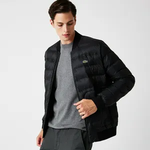 Мужская стёганая куртка Lacoste Casual Fit, черный, арт. BH2220