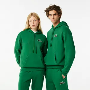 Толстовка Lacoste Unisex из хлопка, зеленый, арт. SH6404