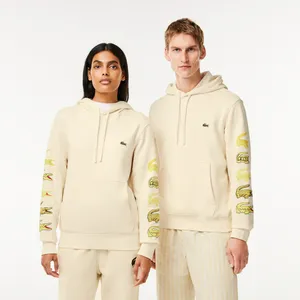 Толстовка Lacoste Unisex с флисом, белый, арт. SH1323