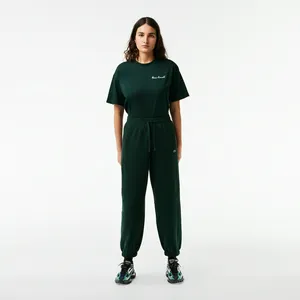 Женские спортивные брюки Lacoste из хлопка, черный, арт. XF7256