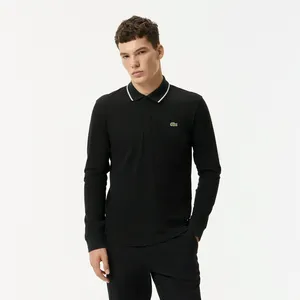 Мужское поло Lacoste Slim Fit, черный, арт. PH2404