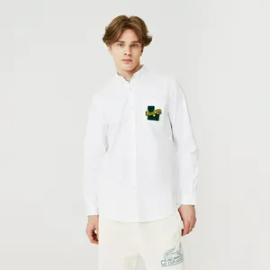 Мужская рубашка Lacoste Regular Fit, белый, арт. CH0319
