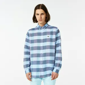 Мужская рубашка Lacoste Slim Fit, голубой, арт. CH0310