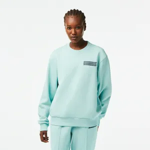Женская толстовка Lacoste Loose Fit, голубой, арт. SF5608
