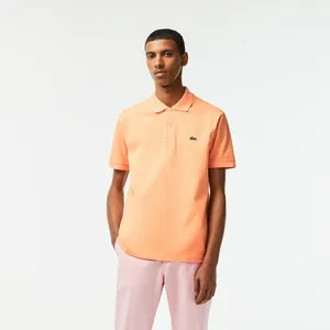 Мужское поло Lacoste Classic Fit, оранжевый, арт. L1212
