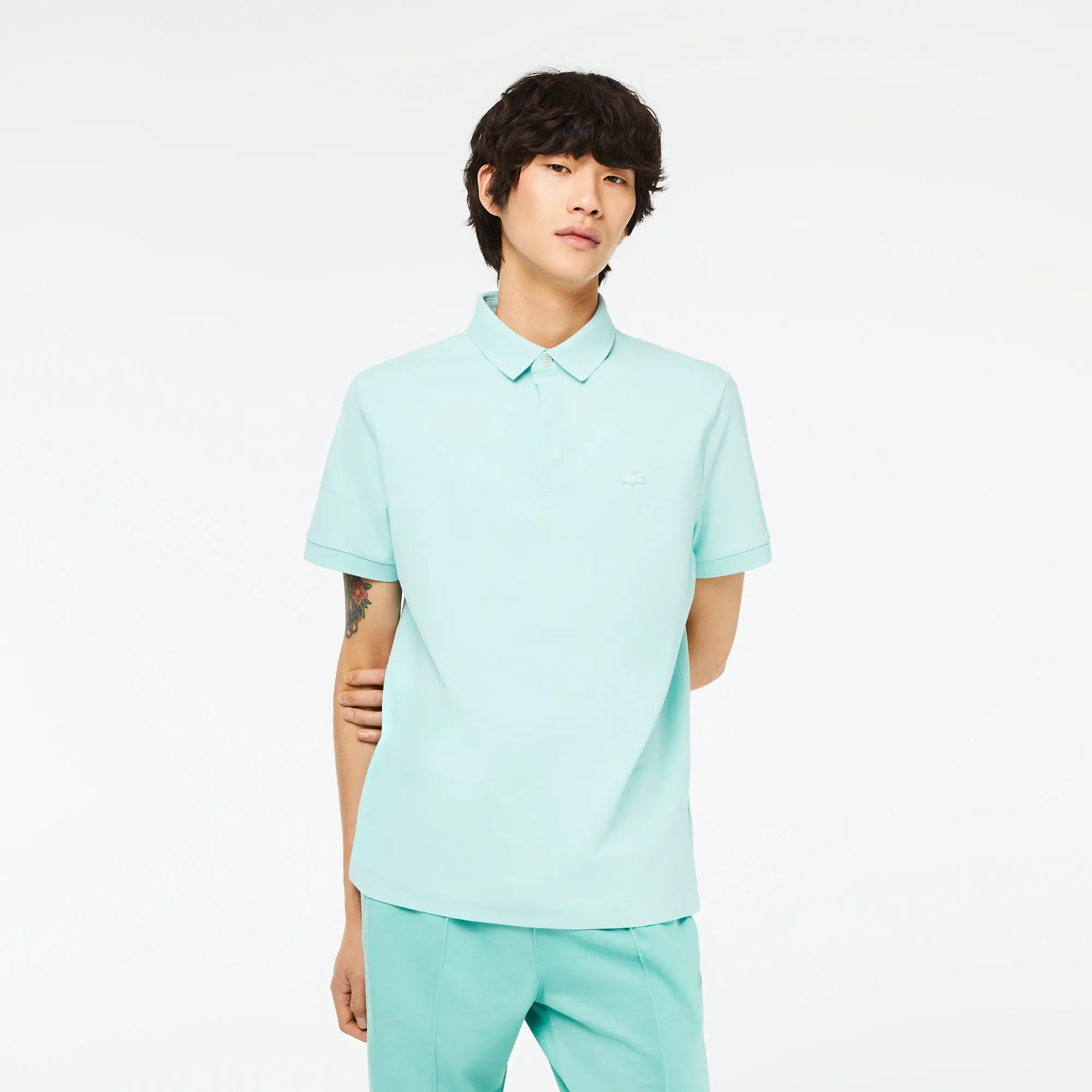 Мужское поло Lacoste PARIS Regular Fit, голубой, арт. PH5522
