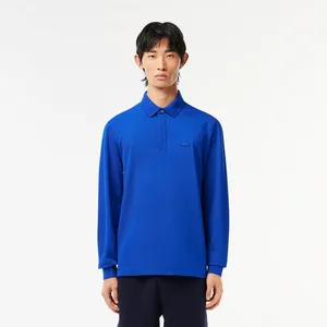 Мужское поло Lacoste с длинными рукавами, синий, арт. PH2481