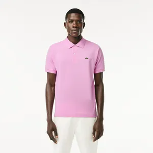 Мужское поло Lacoste Classic Fit, розовый, арт. L1212