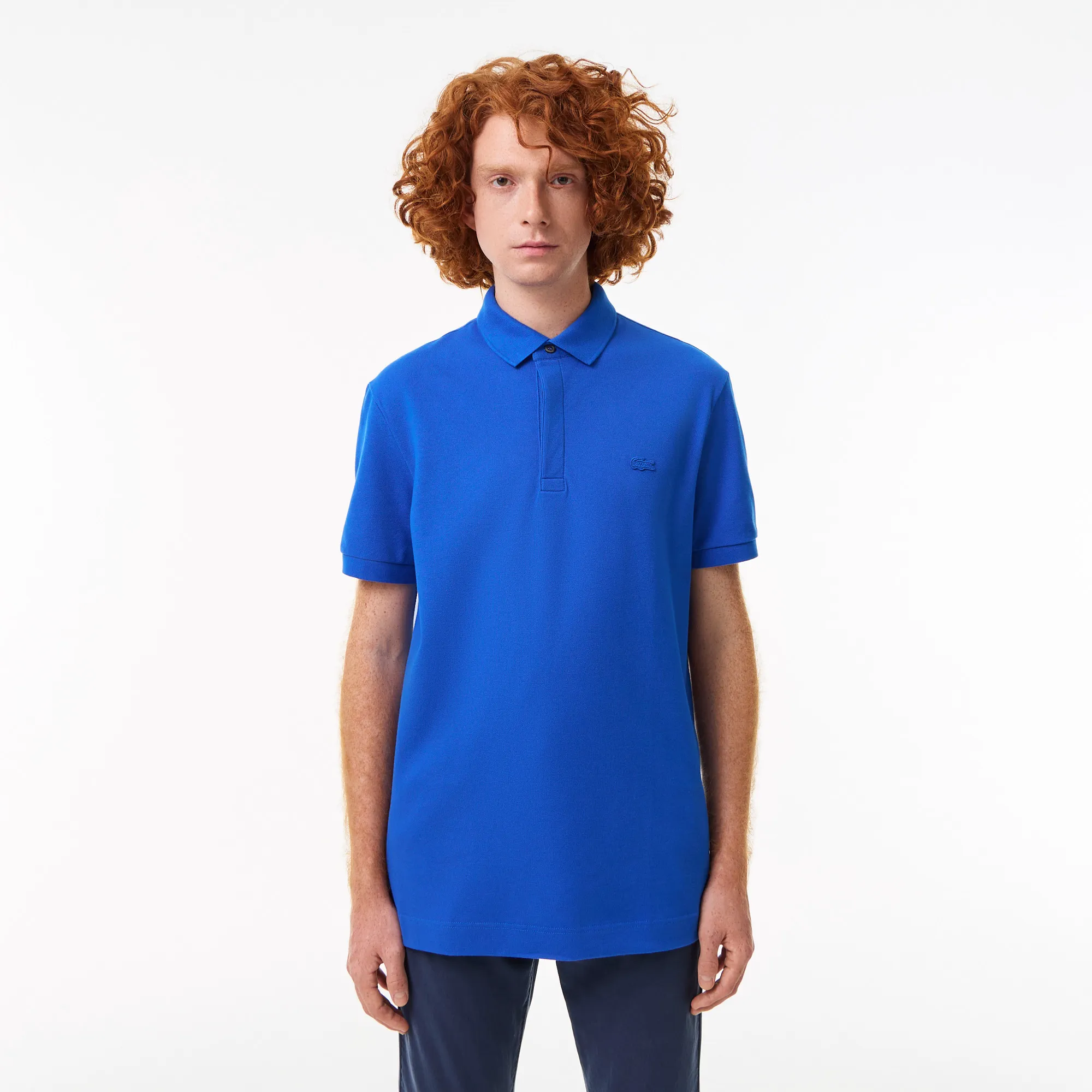 Мужское поло Lacoste PARIS, синий, арт. PH5522