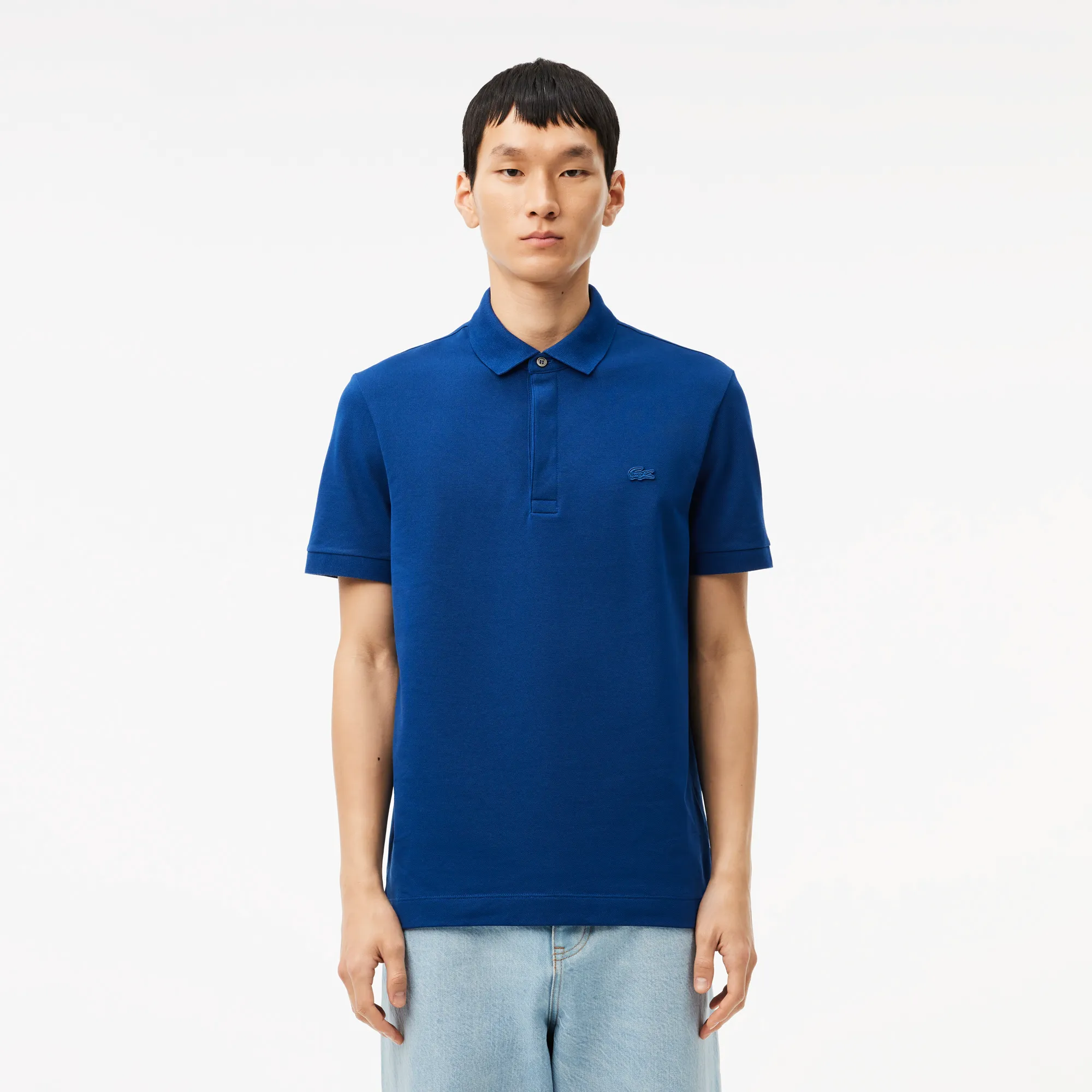 Мужское поло Lacoste PARIS Regular Fit, синий, арт. PH5522