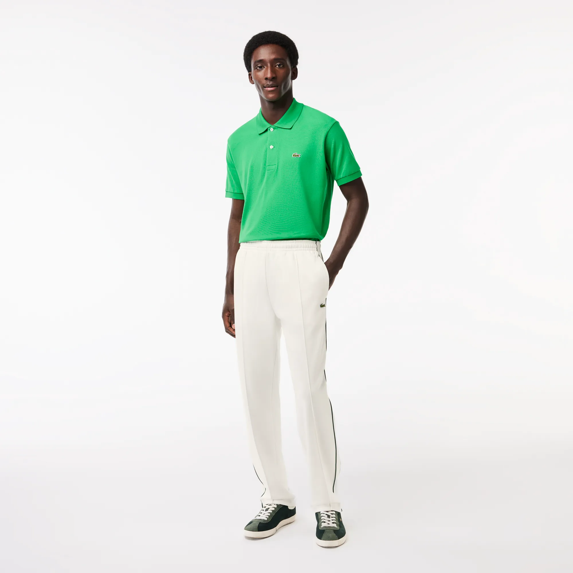 Мужские спортивные брюки Lacoste, белый, арт. XH1412
