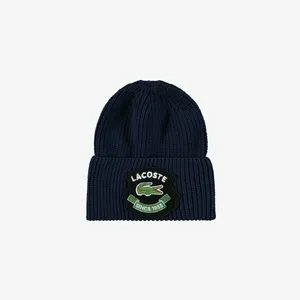 Вязаная шапка Lacoste, синий, арт. RB2501