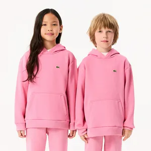 Детская толстовка Lacoste из органического хлопка, розовый, арт. SJ5292
