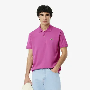 Мужское поло Lacoste Classic Fit, розовый, арт. L1212