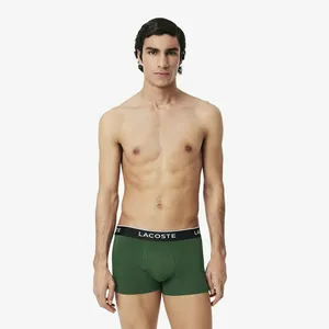Мужское хлопковое нижнее бельё Lacoste, серый, арт. 5H1300