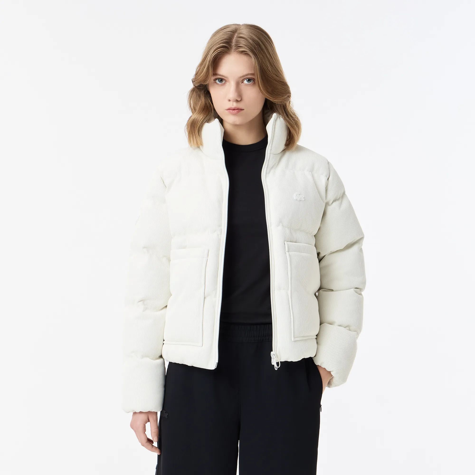 Женская куртка Lacoste, белый, арт. BF2540