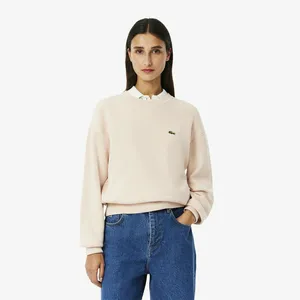 Женский свитер Lacoste из органического хлопка, розовый, арт. AF5628