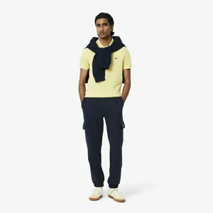 Мужские спортивные брюки Lacoste из органического хлопка, синий, арт. XH9710