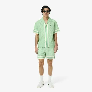 Мужские шорты Lacoste из органического хлопка, зеленый, арт. GH9928