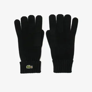Шерстяные перчатки Lacoste, черный, арт. RV0452