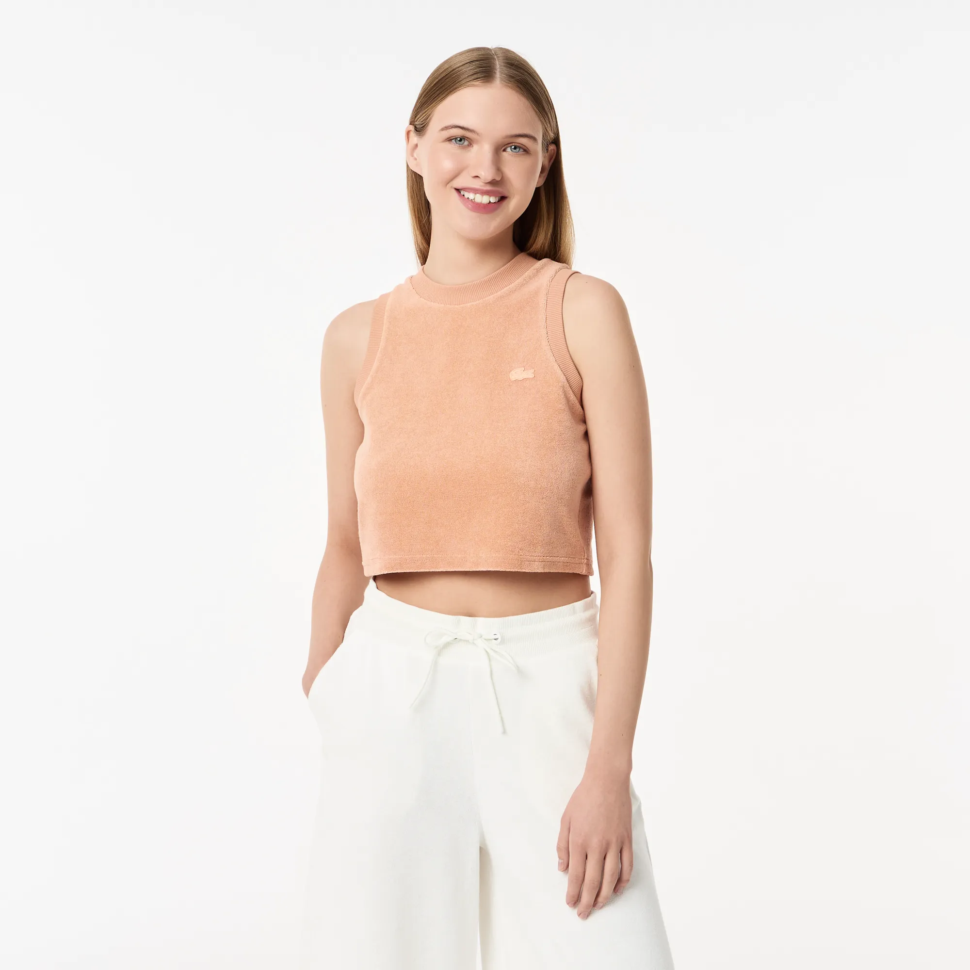 Женский топ Lacoste, розовый, арт. TF0505