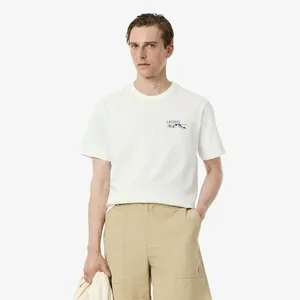 Мужская футболка Lacoste Classic Fit из органического хлопка, белый, арт. TH5825