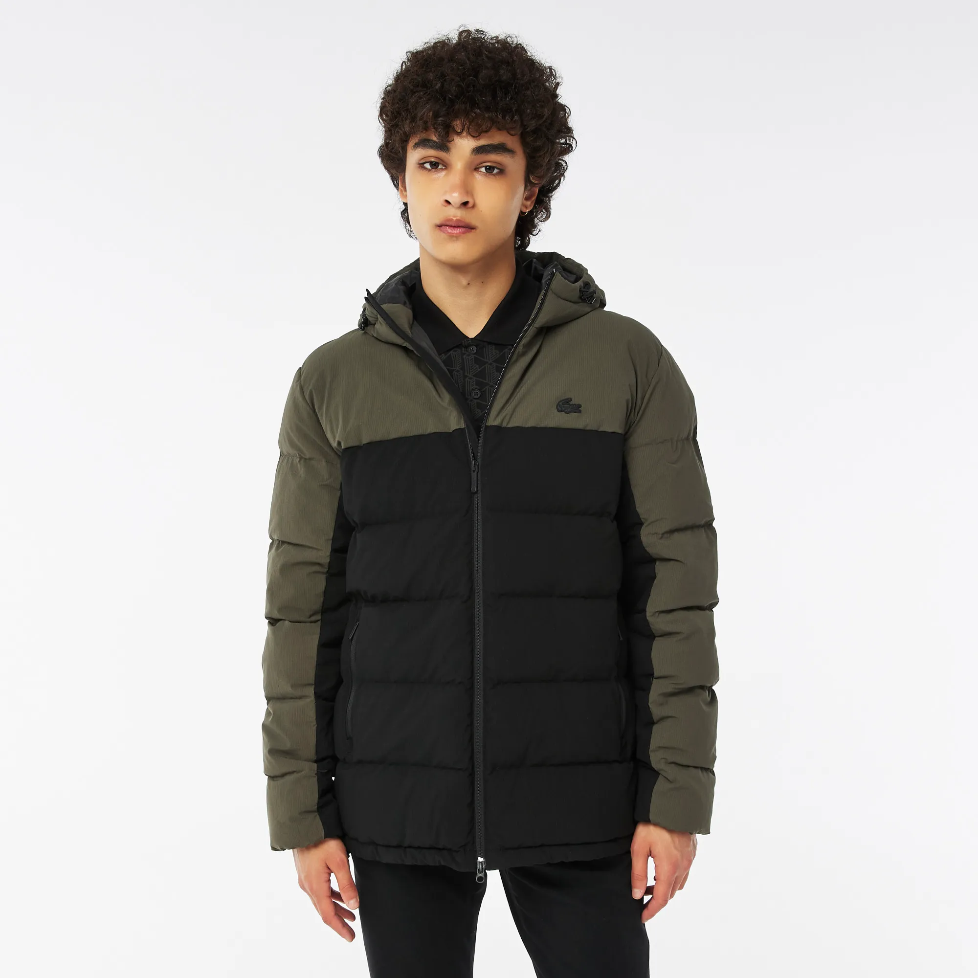 Мужская куртка Lacoste Slim Fit, зеленый, арт. BH0341