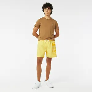 Мужские купальные шорты Lacoste, желтый, арт. MH0319