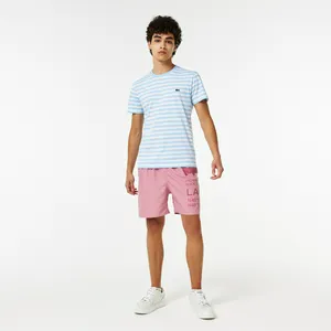 Мужские купальные шорты Lacoste, розовый, арт. MH0319