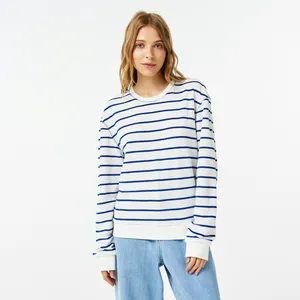 Женская толстовка Lacoste с круглым воротом, белый, арт. SF0317
