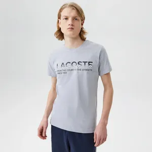 Мужская футболка Lacoste Regular Fit, серый, арт. TH0306