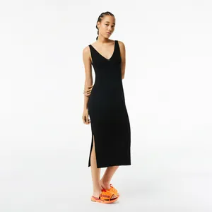 Женское платье Lacoste Midi, черный, арт. EF7735
