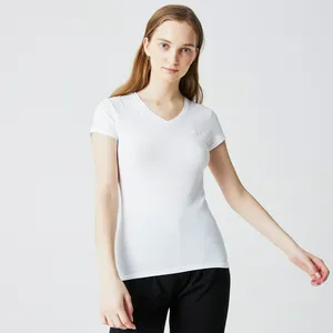 Женская футболка Lacoste Slim Fit, белый, арт. TF2214