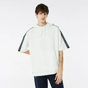 Мужская толстовка Lacoste с коротким рукавом, белый, арт. SH0313