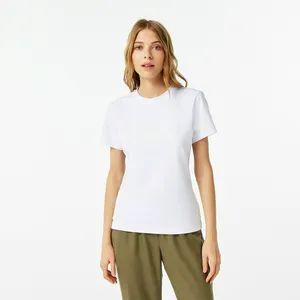 Женская футболка Lacoste Slim Fit, белый, арт. TF0238