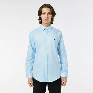 Мужская рубашка Lacoste Slim Fit, голубой, арт. CH2424