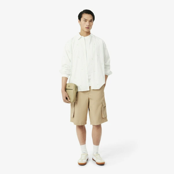 Бермуды Lacoste, бежевый, арт. FH2201