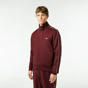 Мужская толстовка Lacoste на молнии, красный, арт. SH1457