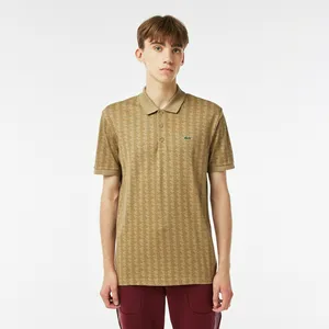Мужское поло Lacoste Slim Fit, бежевый, арт. PH2410