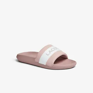 Женские сланцы Lacoste CROCOSLIDE, розовый, арт. 741CFA0011