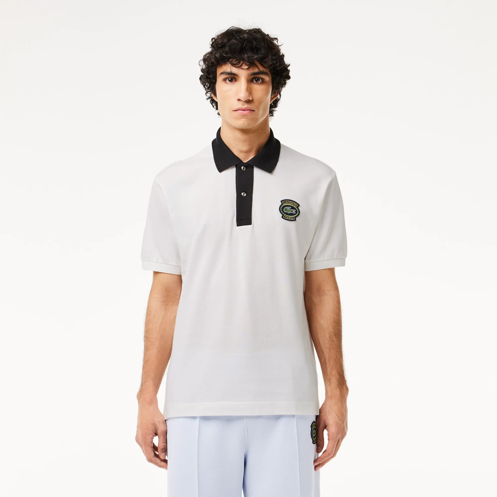 Мужская рубашка-поло Lacoste L.12.12, белый, арт. PH7369