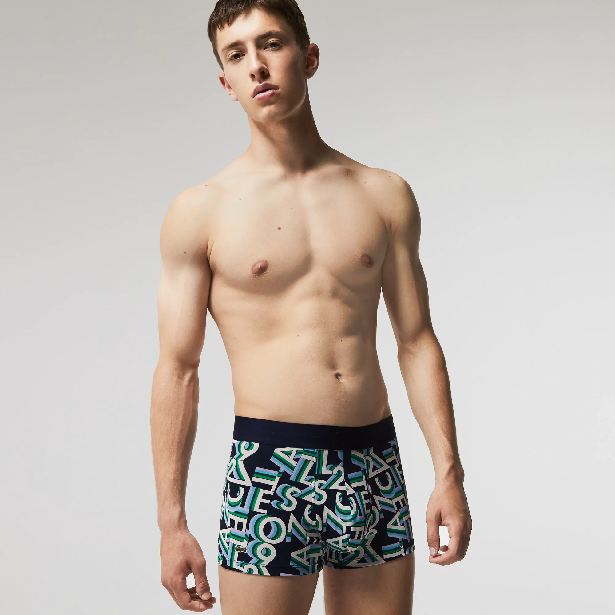 Мужское нижнее бельё Lacoste, синий, арт. 5H7619