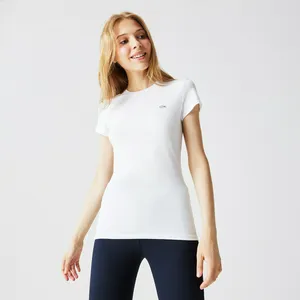 Женская футболка Lacoste Regular Fit, белый, арт. TF0641