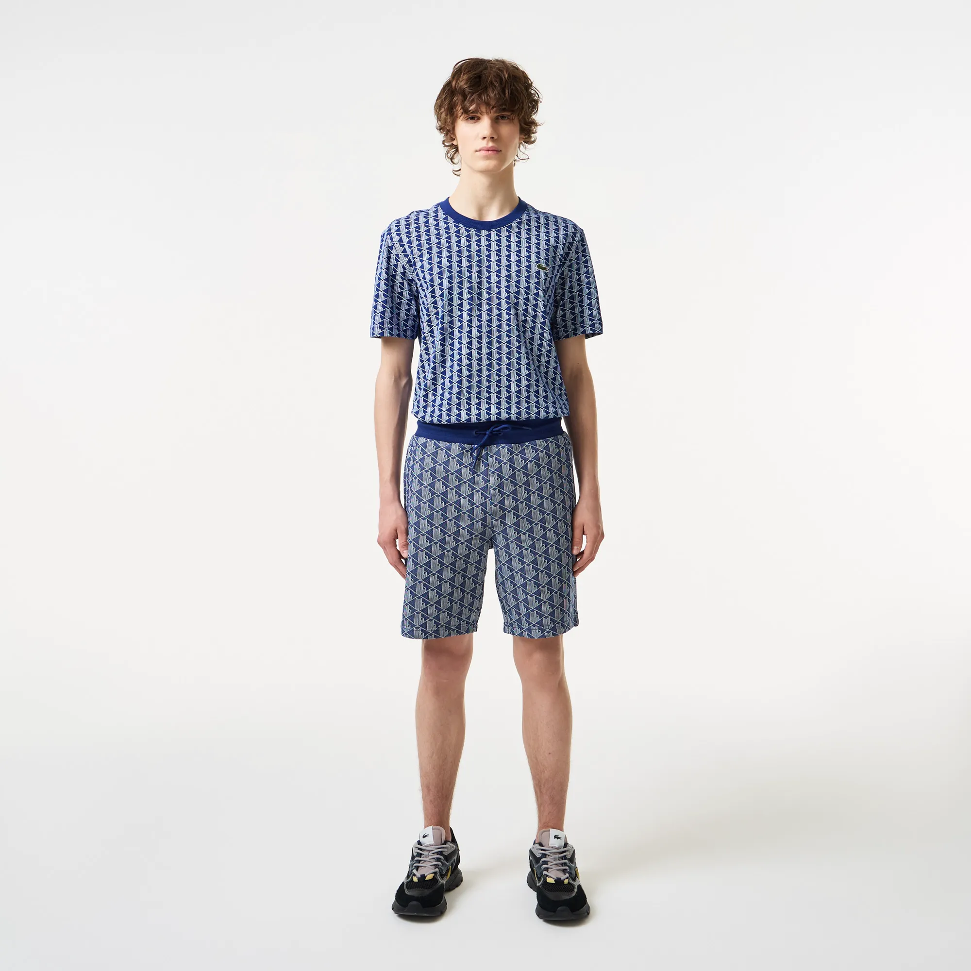 Мужские спортивные шорты Lacoste, синий, арт. GH0403