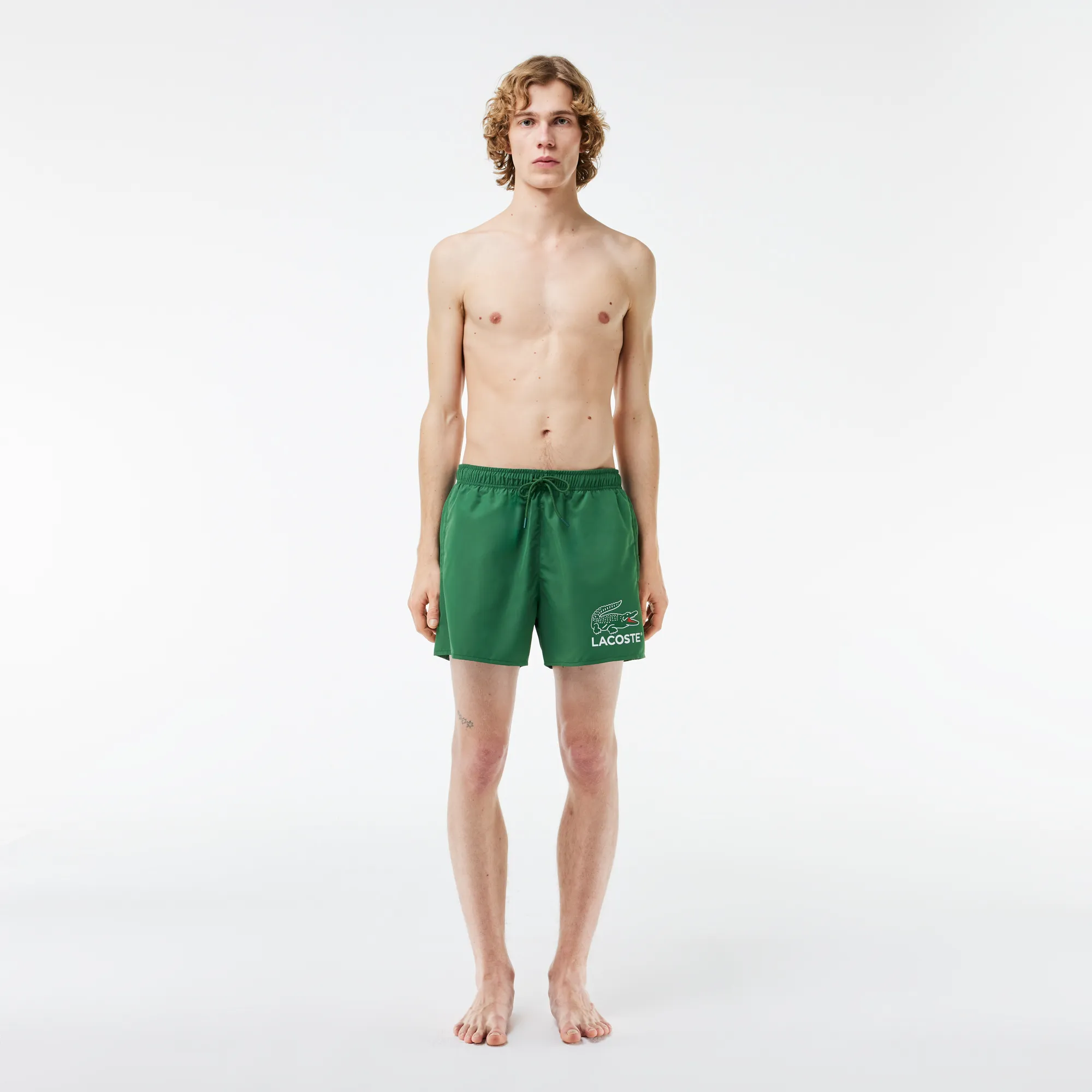 Мужские купальные шорты Lacoste, зеленый, арт. MH6912