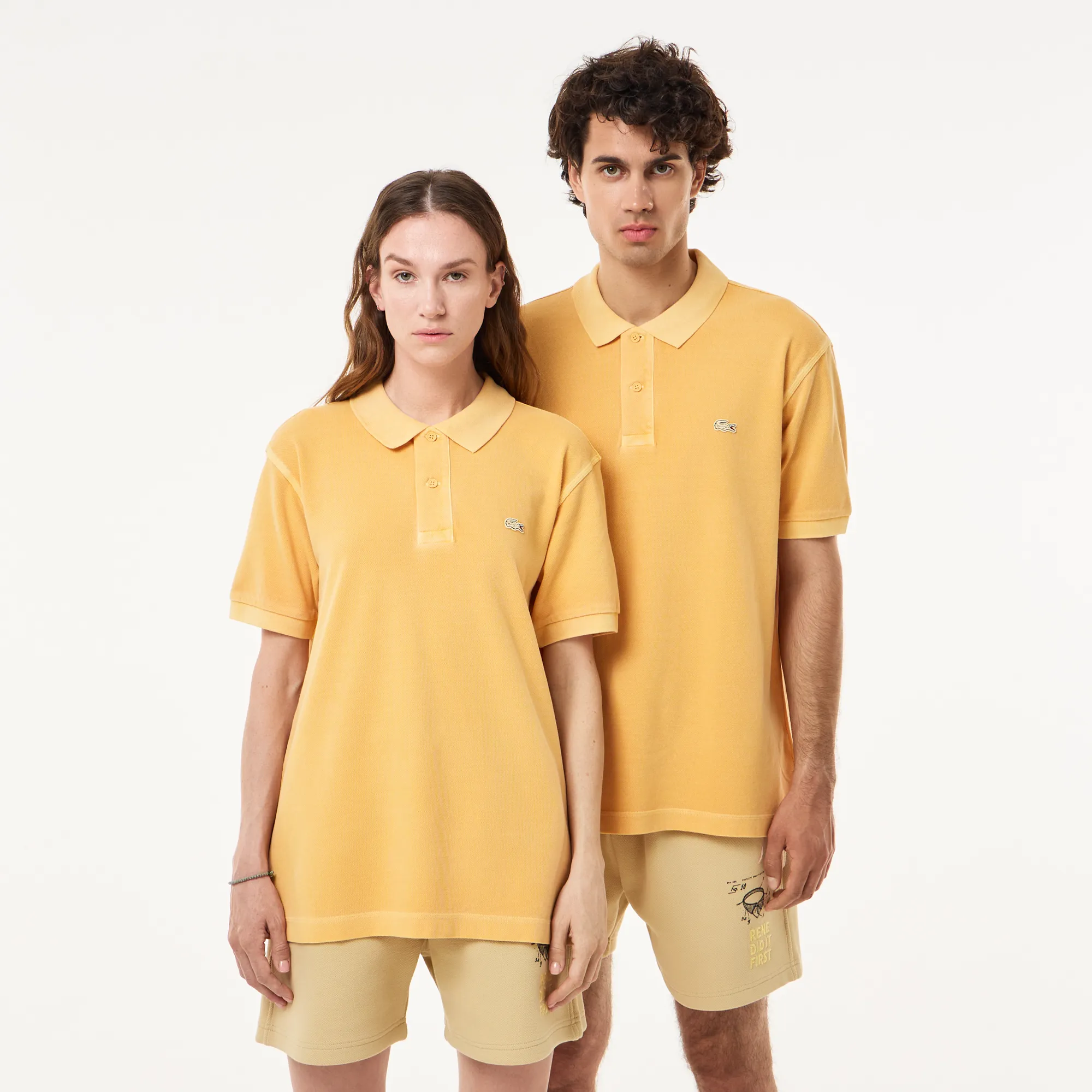 Поло Lacoste Unisex, оранжевый, арт. PH0470