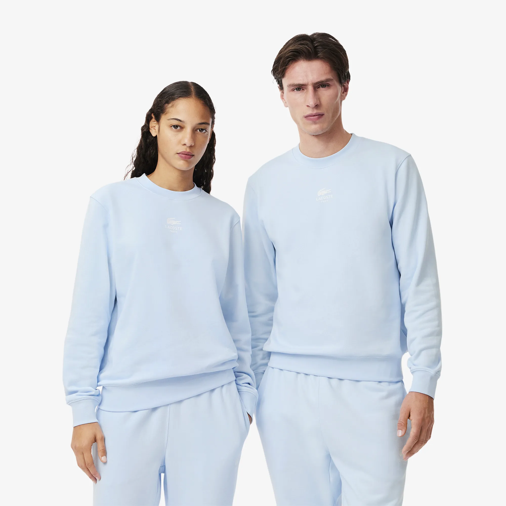 Толстовка Lacoste Unisex из хлопка, голубой, арт. SH2736
