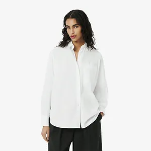 Женская рубашка Lacoste из хлопка, белый, арт. CF0215