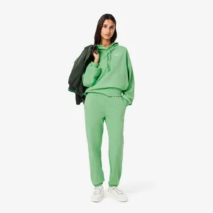 Женские флисовые спортивные брюки Lacoste, зеленый, арт. XF2566